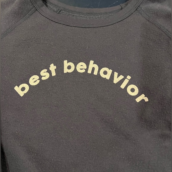 COPY - Reversible Sweatshirt! Bad Influence/Best Behavior-U choose which suits … - Picture 4 of 7